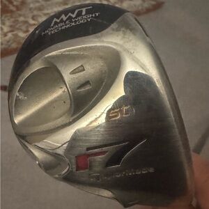 TaylorMade F7 Silver and Black Golf Club Head